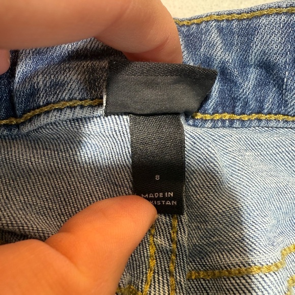 Art Class Stylish Blue Distressed Denim Jeans - Picture 9 of 9